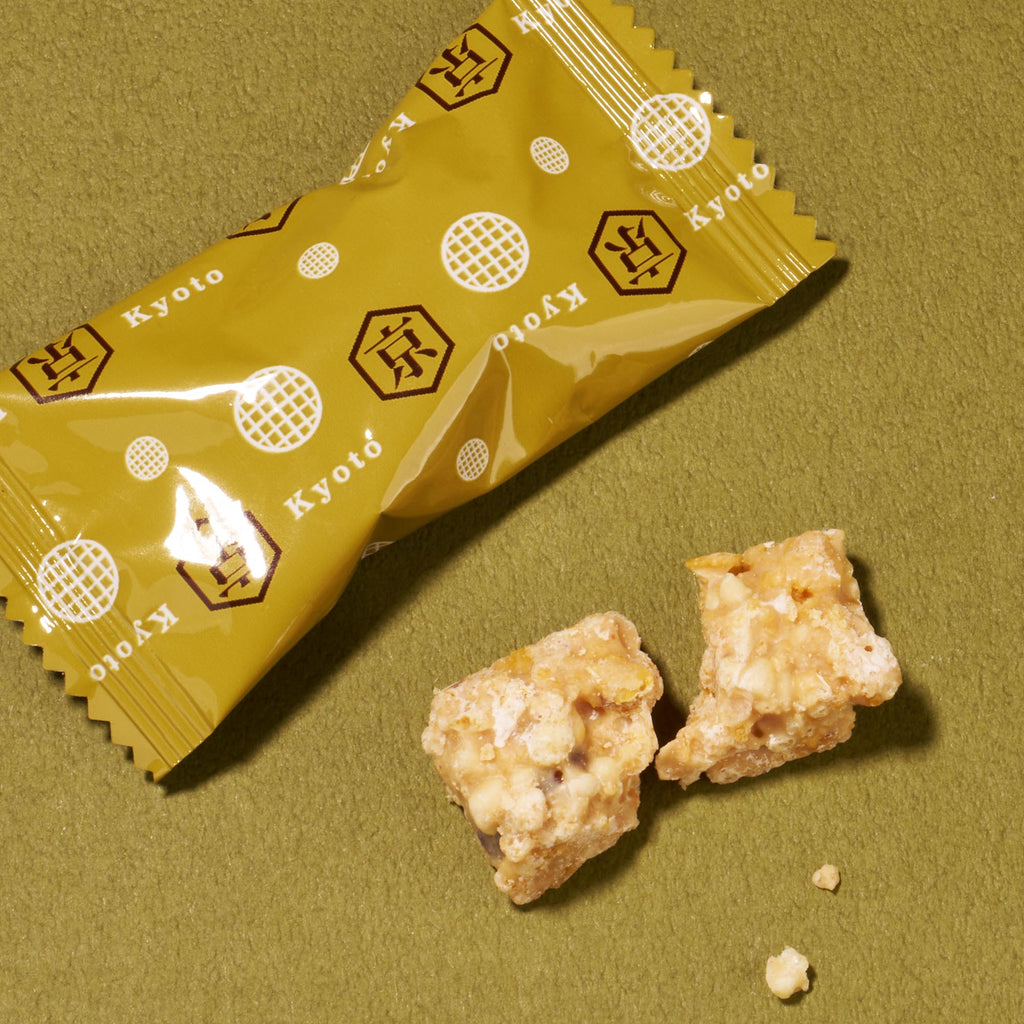 A small package of food, perfect for sampling authentic Japanese snacks, just like those in the Bokksu Snack Box: Seasons of Japan.