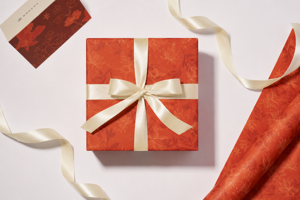 Gift Wrap with Personalized Card